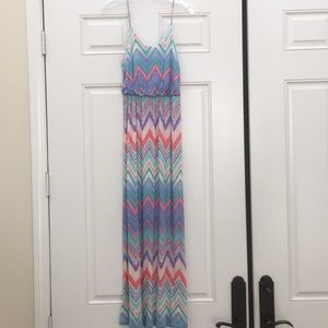 Lush Long Sleeveless Dress